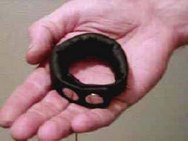 OUT OF STOCK - Weighted Leather Cockring Dick Wadd's personal fa OUT OF STOCK - Weighted Leather Cockring Dick Wadd's personal fa